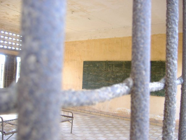 An ex-classroom used for execution