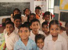 Children at the primary school in Melmayil village, Vellore, Tamil Nadu