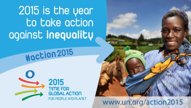 2015 is the year to take action against inequality