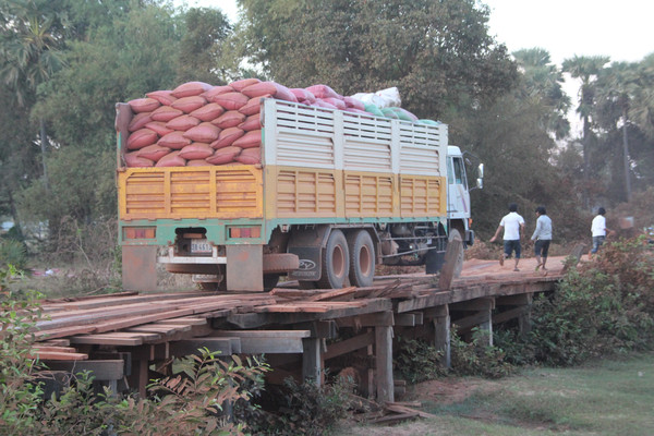 A Bridge in Rural Cambodia