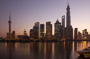 Photograph: Skyline before sunrise