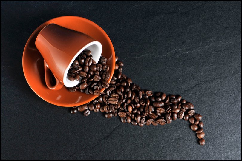 Coffee Beans, Cup